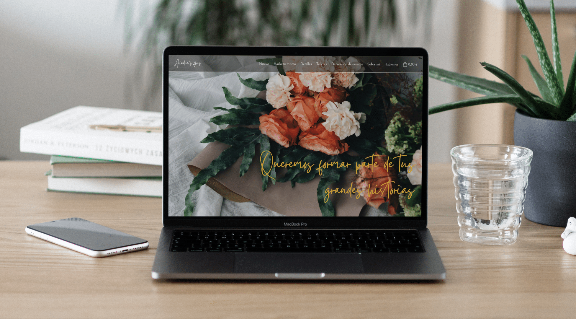 Mockup - Ariadna's Flors